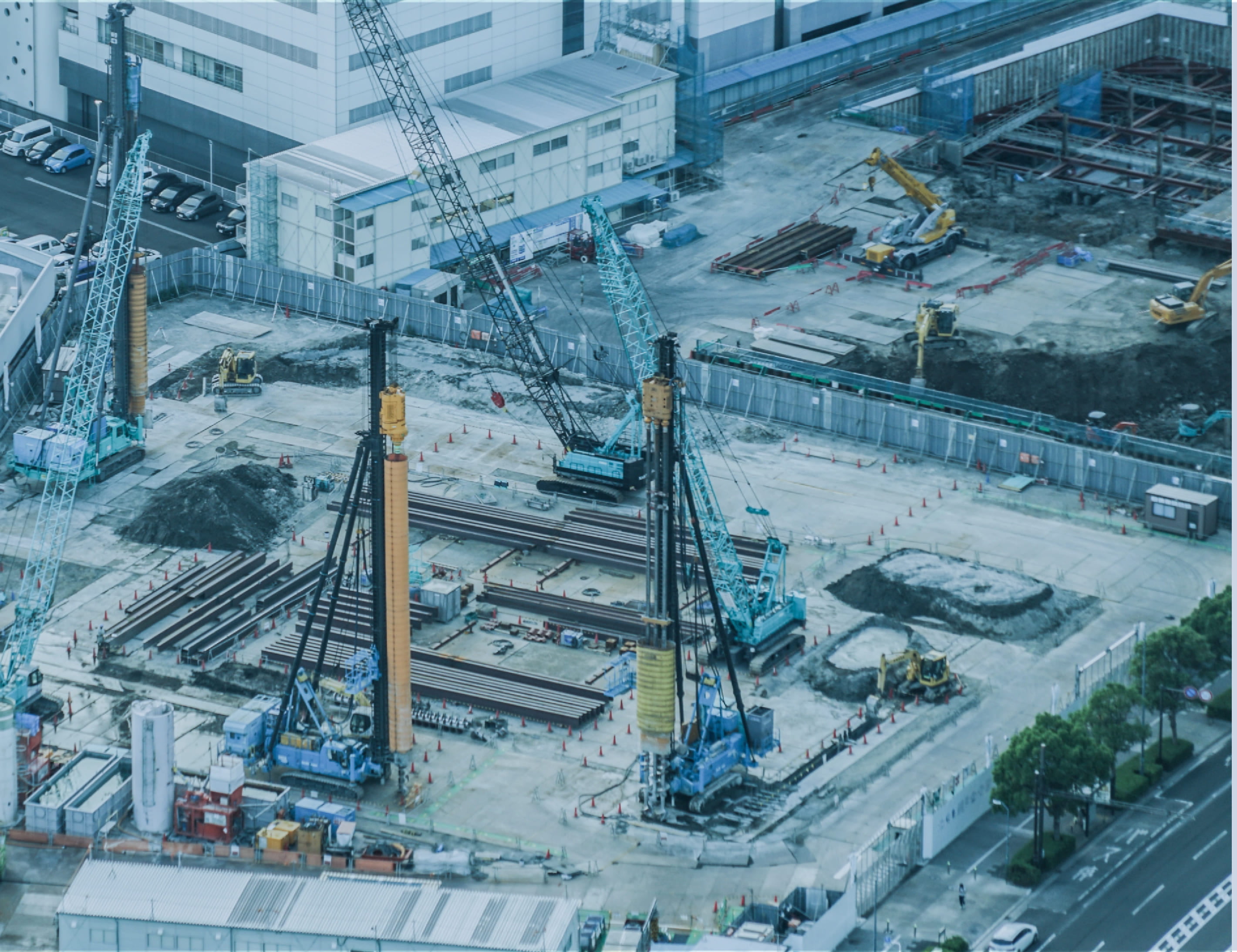 工事現場の写真